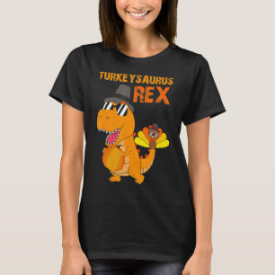 Camiseta Turkeysaurus Rex Dab Turkey Dino Toddler Boys than
