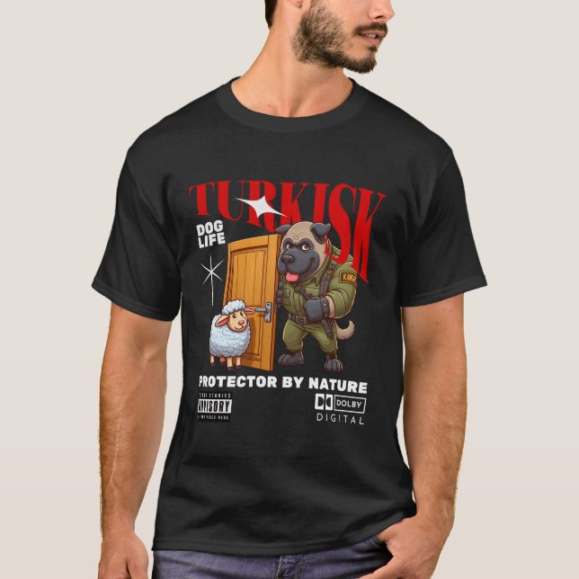 Camiseta Turkish Kangal protector (Anverso)