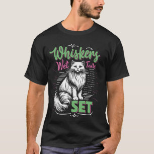 Camiseta Turkish Van BIGOTES COLAS HÚMEDAS SET Dueño de gat