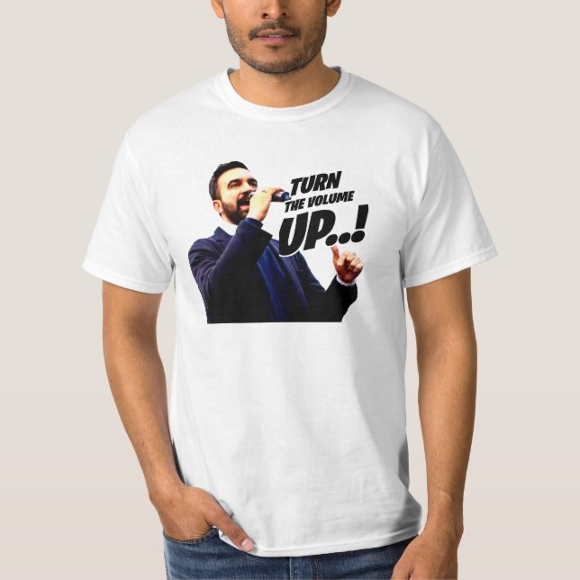 Camiseta Turn the Volume Up (Anverso)