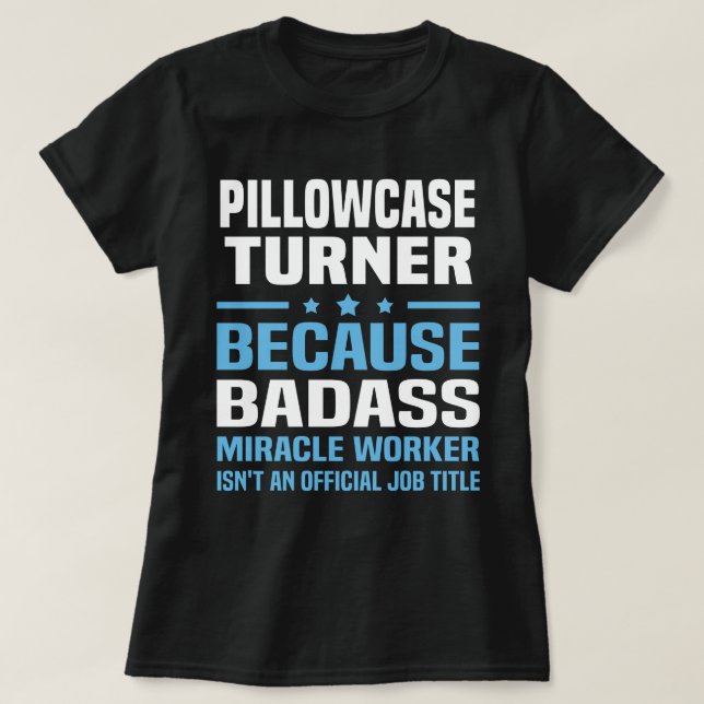Camiseta Turner de almohada (Diseño del anverso)