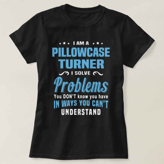 Camiseta Turner de almohada (Diseño del anverso)