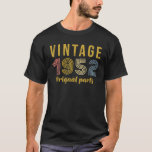 Camiseta Turning 70 Birthday Decorations Hombres 70th BDay<br><div class="desc">Cumpleaños de 70 Hombres 70 de Dia. BDay 1952</div>