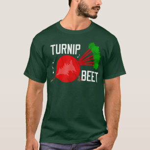 Camiseta Turnip La remolacha Funny Vegetable un Vegan Veget