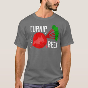 Camiseta Turnip La remolacha Funny Vegetable un Vegan Veget