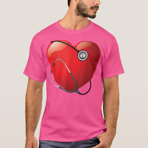 Camiseta Turno nocturno Diferente Raza Estetoscopio Gracios