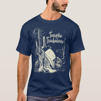 Camiseta Turnpike Troubadours Desierto Cactus Oeste Boots M