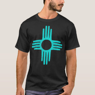 Camiseta Turquesa ZiaNuevo México