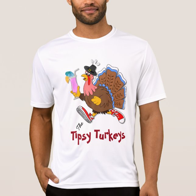 Camiseta Turquía achispada (cóctel) - Deporte-Tek de los SS (Anverso)