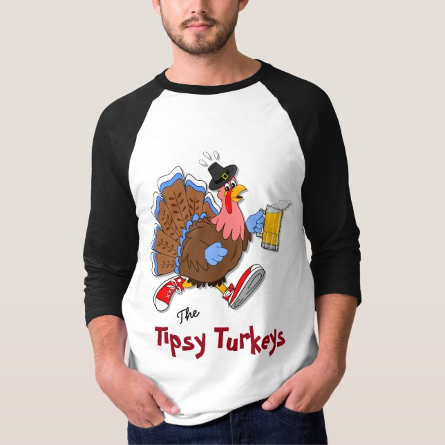 Camiseta Turquía achispada corriente (cerveza) - Poste-Run (Anverso)