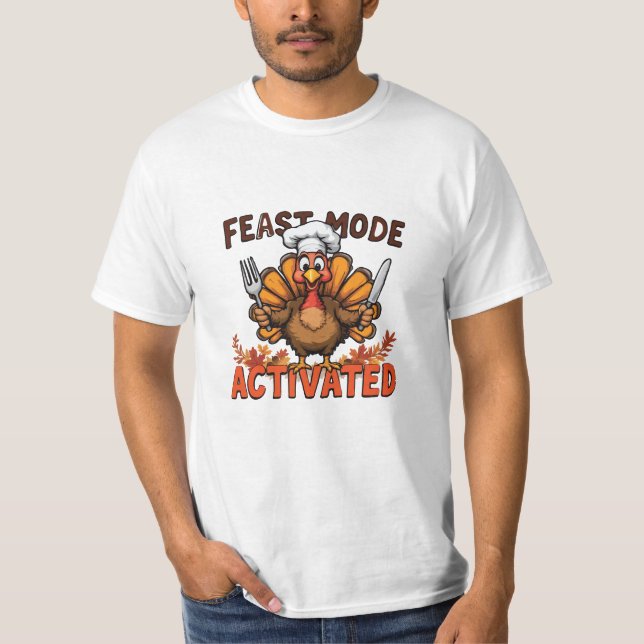 Camiseta Turquía activada en modo de fiesta (Anverso)