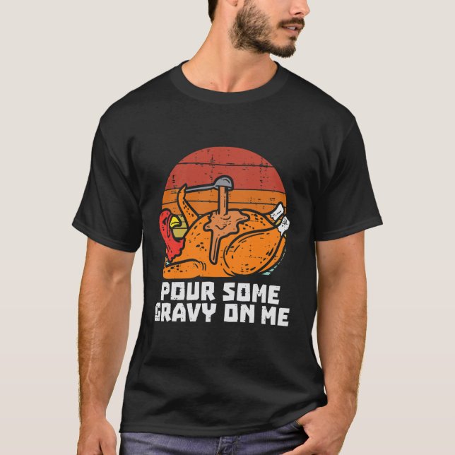 Camiseta Turquía agita a algunos hombres del Día de Acción  (Anverso)