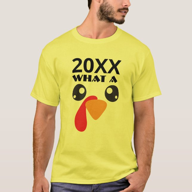 Camiseta "Turquía" argot americano, cita de Acción de Graci (Anverso)