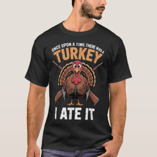 Camiseta Turquía caza a papá hijo cazando a animal diversió