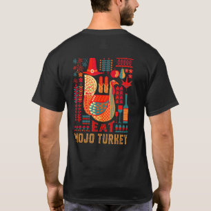 Camiseta Turquía come mojo Turquía gracias mojos negro por