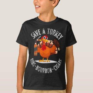 Camiseta Turquía come pizza adulto borbón Whiskey Gracioso 