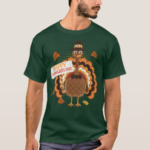 Camiseta Turquía come pizza adulto vegan niños divertidos T
