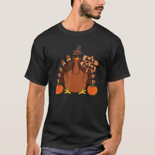 Camiseta Turquía come pizza adulto vegan niños divertidos T