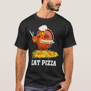 Camiseta Turquía come pizza gracias Día de Turquía disfraz