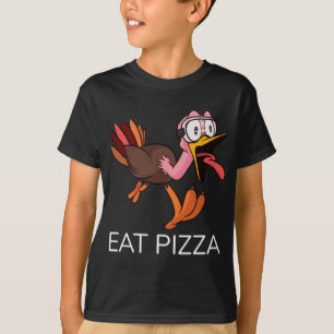 Camiseta Turquía Comen Pizza Hombres Mujeres Niños Vegetari