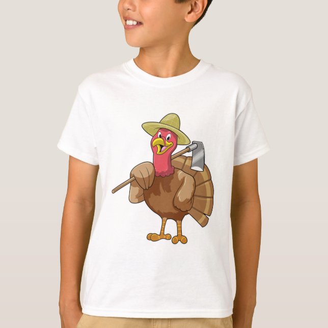 Camiseta Turquía como agricultor (Anverso)
