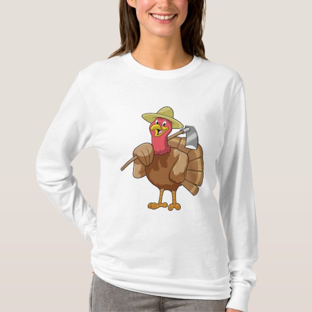 Camiseta Turquía como agricultor (Anverso)