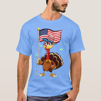 Camiseta Turquía con bandera estadounidense 1