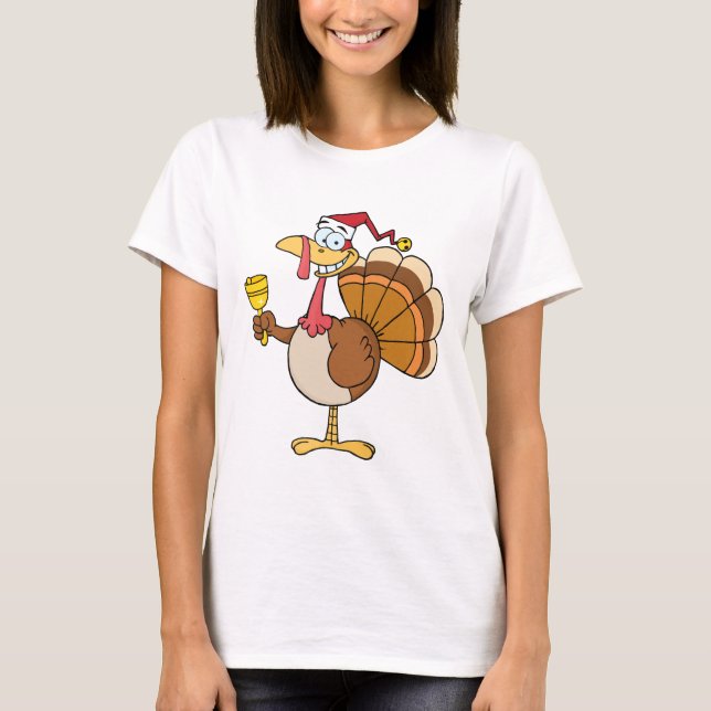 Camiseta Turquía con el gorra de Santa (Anverso)