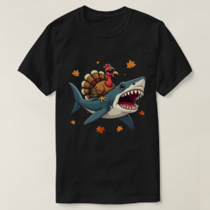 Camiseta Turquía da el gracias al tiburón en picada