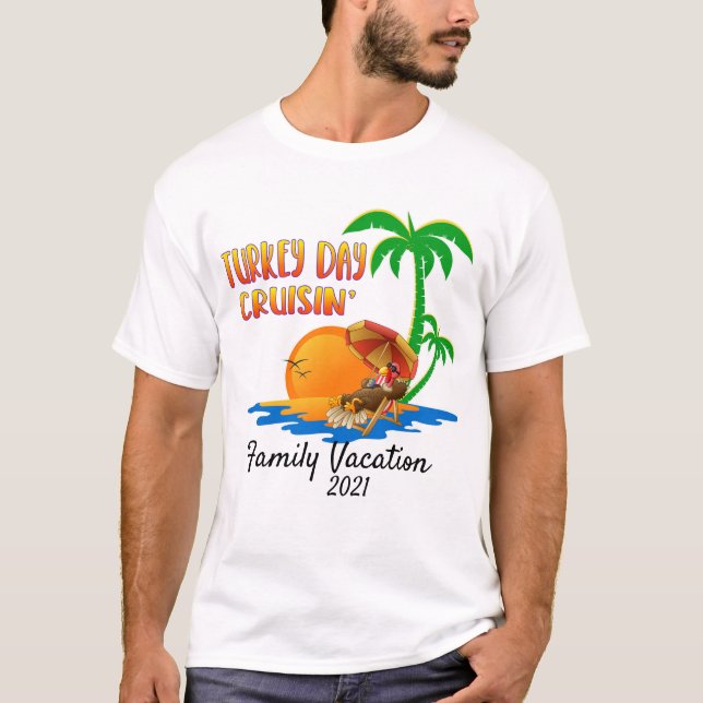 Camiseta Turquía Day Cruising Thankending Group Mating (Anverso)