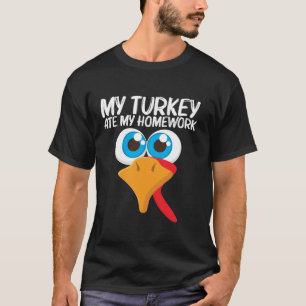 Camiseta Turquía diseña Chicas para niños con cara de pájar