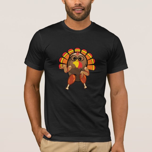 Camiseta Turquía disfraza papa completa encubierta (Anverso)