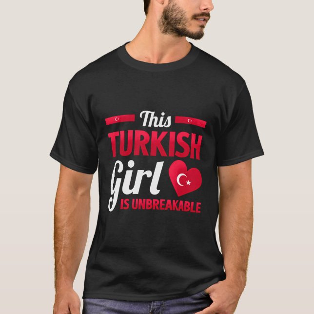 Camiseta Turquía: El origen turco de la herencia turca (Anverso)