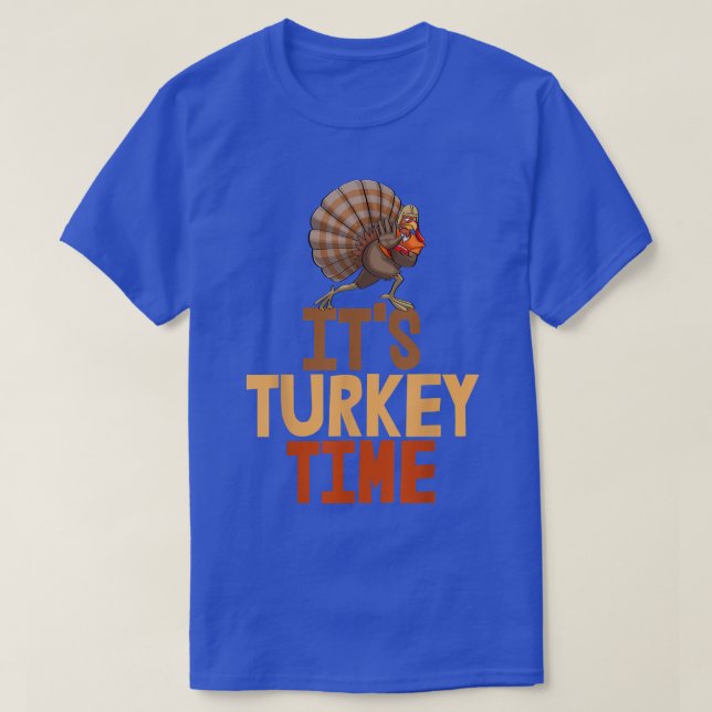 Camiseta Turquía es la hora graciosa de las mujeres de comi (Diseño del anverso)