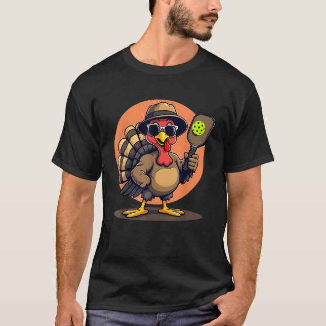 Camiseta Turquía Guay Pickleball Black Small Classic Fit Mo (Anverso)
