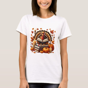Camiseta Turquía leyendo libros cae libro de profesores de