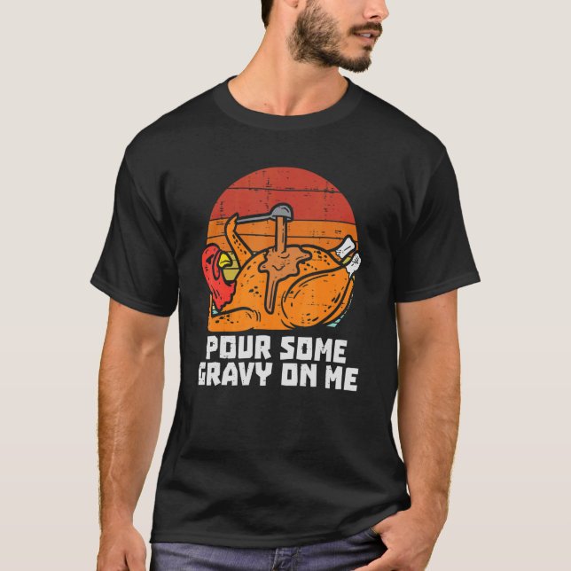Camiseta Turquía Me Lanza Un Poco De Gravedad A Los Hombres (Anverso)