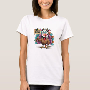 Camiseta Turquía Paper Bag Moo, soy una familia de acción d