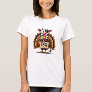 Camiseta Turquía Paper Bag Moo, soy una familia de acción d