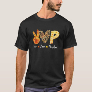 Camiseta Turquía Paz Amor Profesor de Preescolar Cae Thanks