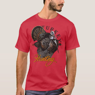 Camiseta Turquía persigue la caza de vintage en el divertid