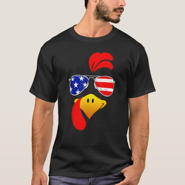 Camiseta Turquía se enfrenta a la bandera estadounidense de (Anverso)