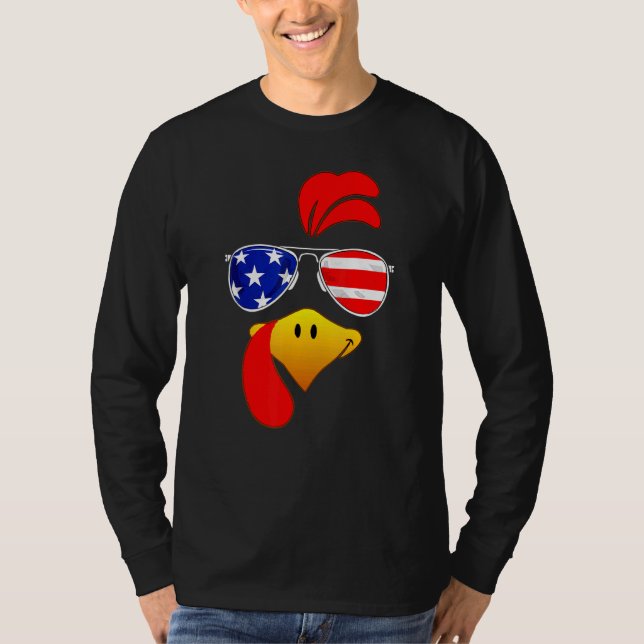 Camiseta Turquía se enfrenta a la bandera estadounidense de (Anverso)