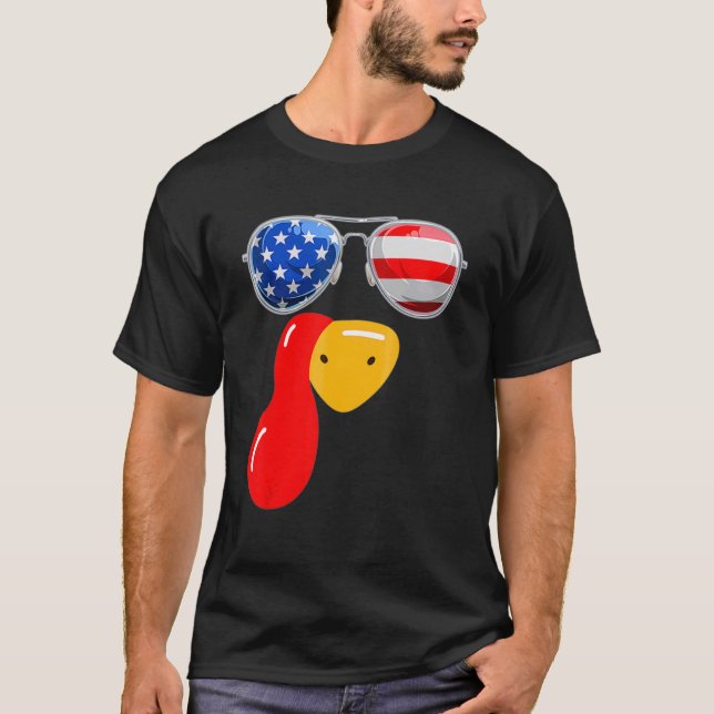 Camiseta Turquía Se Enfrenta A Las Gafas De Sol Y La Tripul (Anverso)