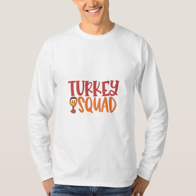 Camiseta Turquía Squad Matanza Acto de Acción de Gracias Tu (Anverso)