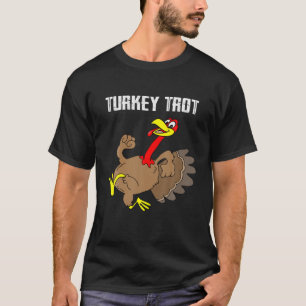 Camiseta Turquía trota con Turquía llevando el Día de Acció