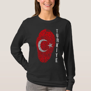 Camiseta Turquía Turkiye Bandera Nacional Marca Bayragi H