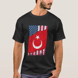 Camiseta Turquía Vintage patriótico bandera turca estadouni
