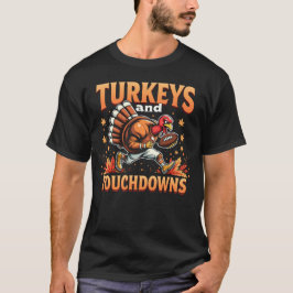 Camiseta Turquía y el toque de un divertido pavo de Acción