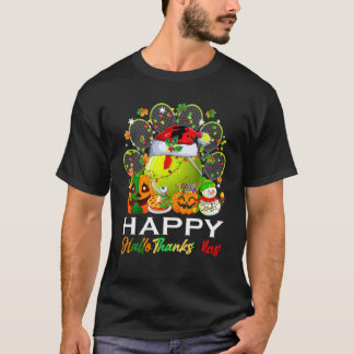 Camiseta Turquiana Tenis Balas Racas Noche Luces Hallo